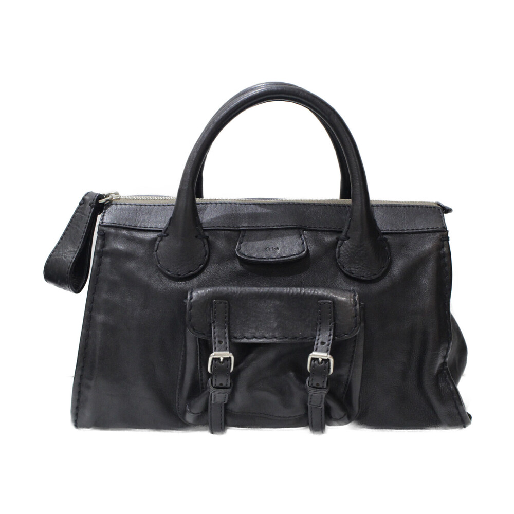 Chloe Edith leather black handbag